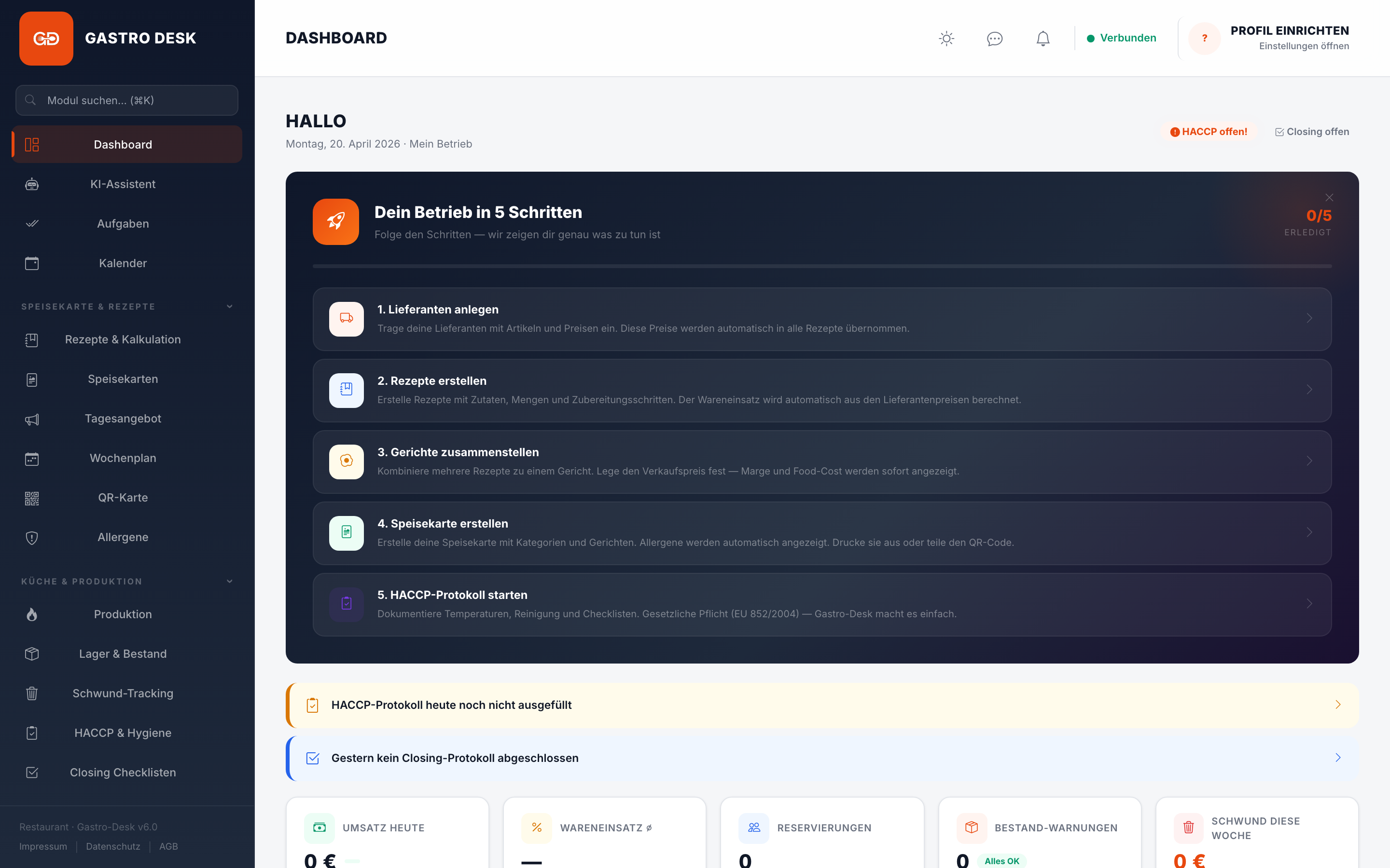 Dashboard